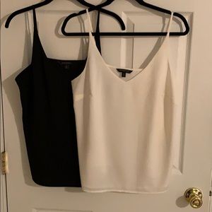 (2) Size Medium Banana Republic Camisoles silky